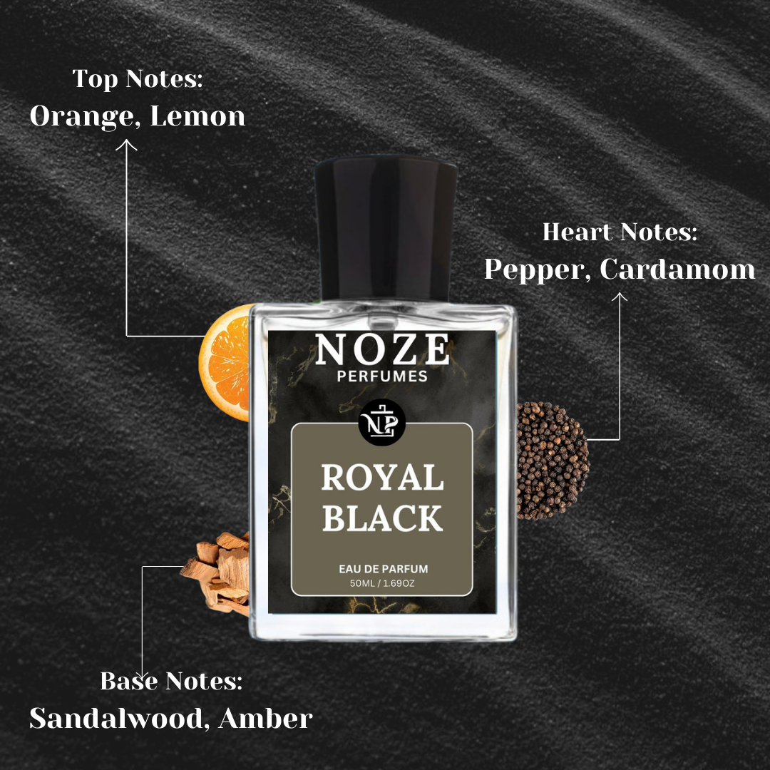 Royal Black | Noze Perfumes | 50ml Perfume Spray