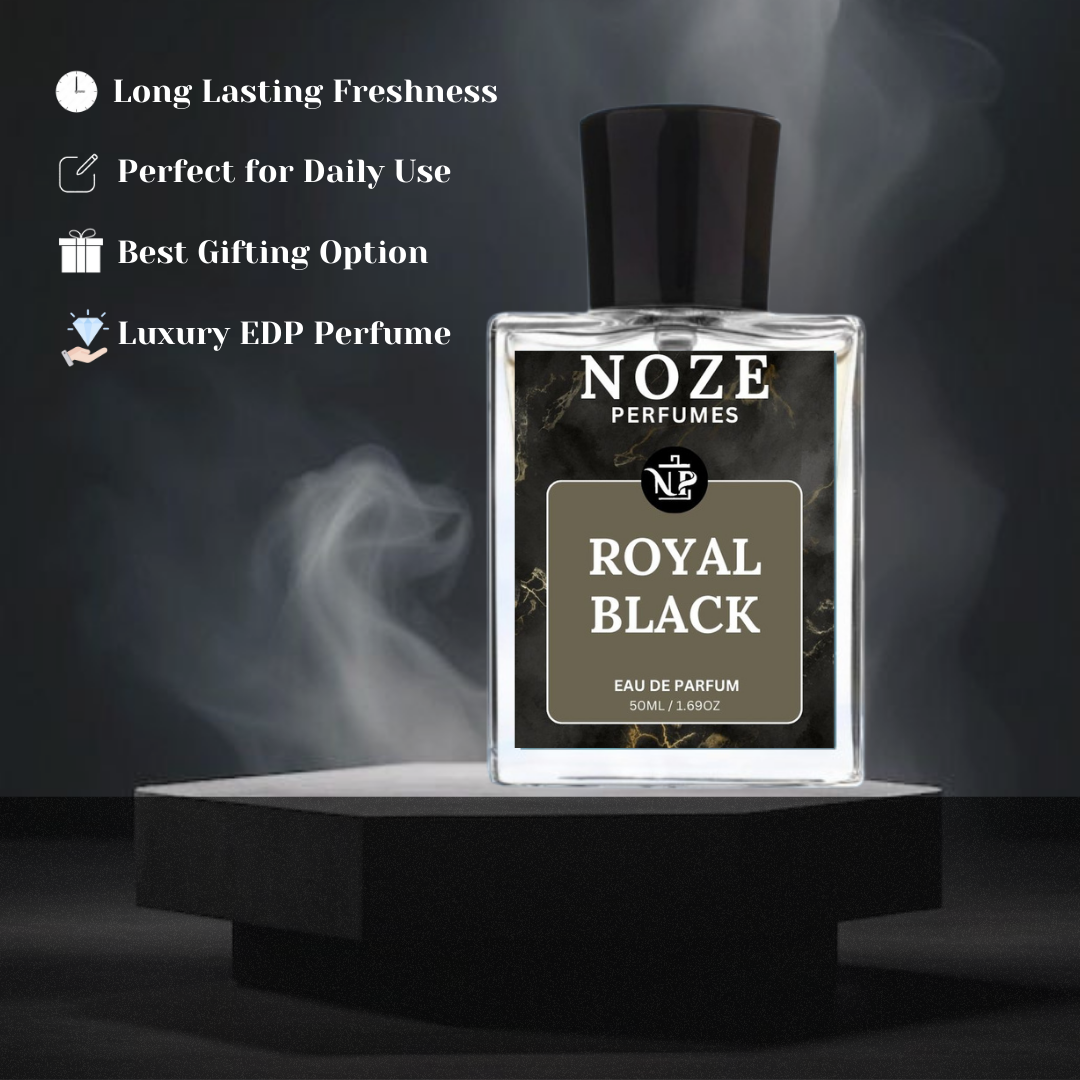 Royal Black | Noze Perfumes | 50ml Perfume Spray
