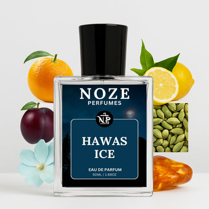Hawas Ice | Noze Perfumes | 50ml Spray