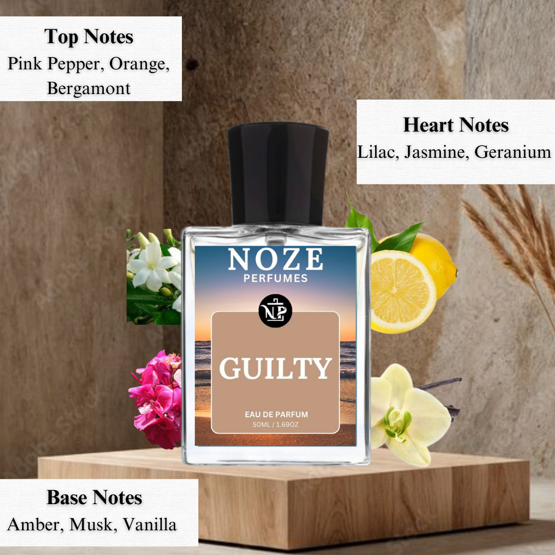 Guilty | Noze Perfumes | 50ml Spray