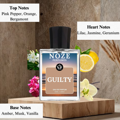 Guilty | Noze Perfumes | 50ml Spray