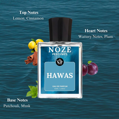 Hawas | Noze Perfumes | 50ml Spray