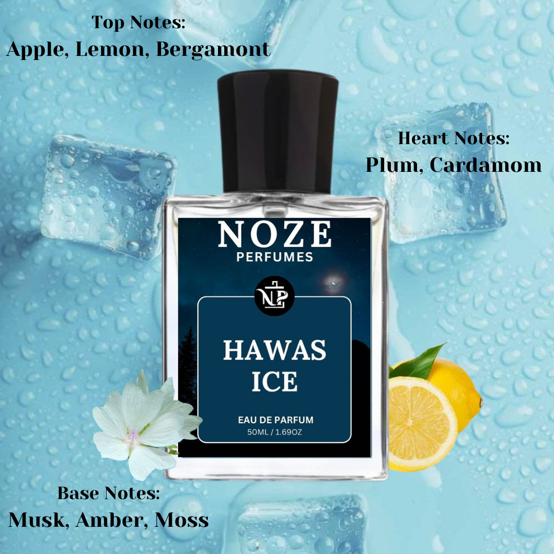 Hawas Ice | Noze Perfumes | 50ml Spray