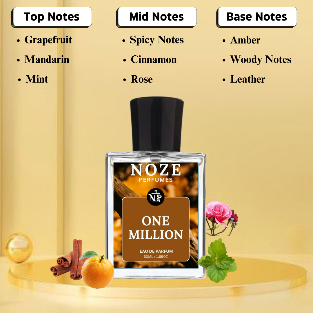 One Million | Noze Perfumes | 50ml Spray