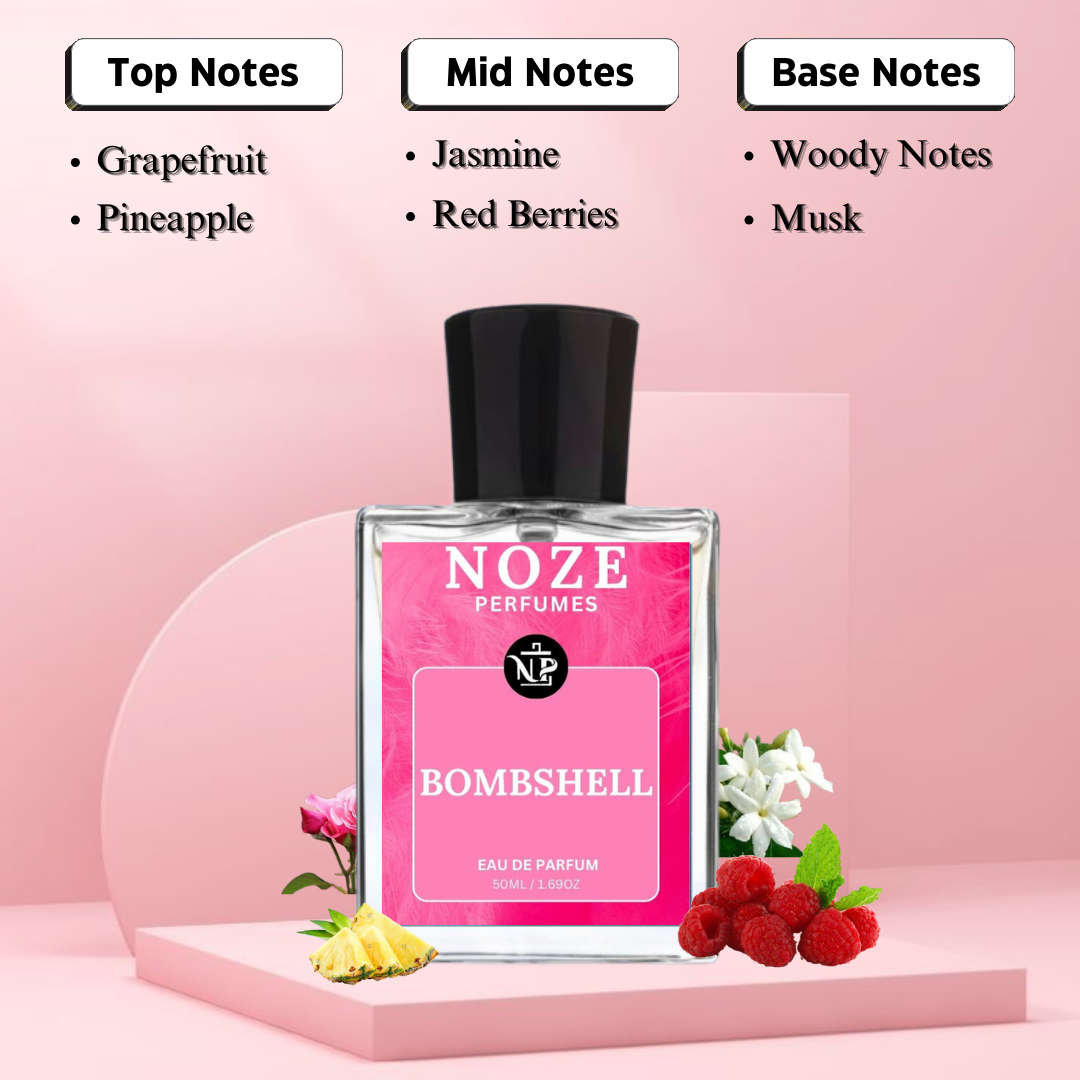 Bombshell | Noze Perfumes | 50ml Spray
