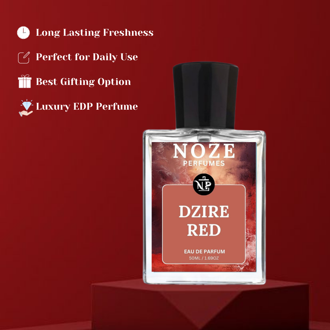 Dzire Red | Noze Perfumes | 50ml Spray