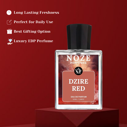 Dzire Red | Noze Perfumes | 50ml Spray