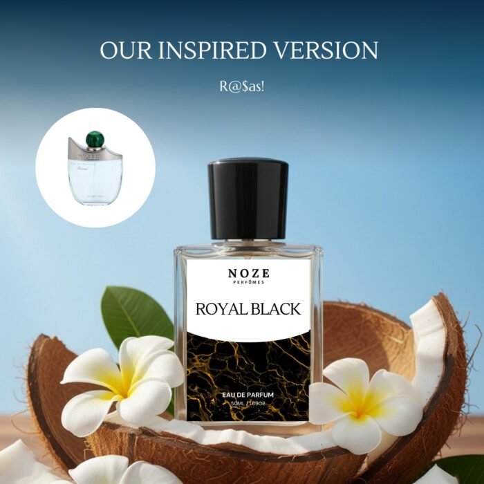 Royal Black Perfume Inspired from R@$as!